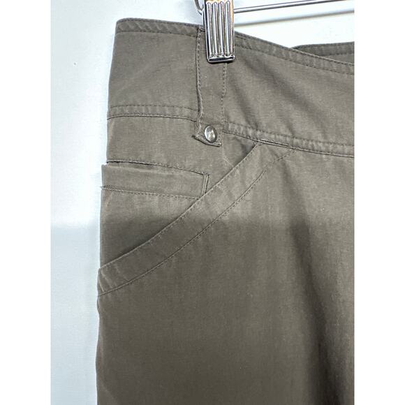 Isis Women's Trekking Roll-up Army Green Pants Sz 10 Cargo Utility Hiking - Picture 10 of 16